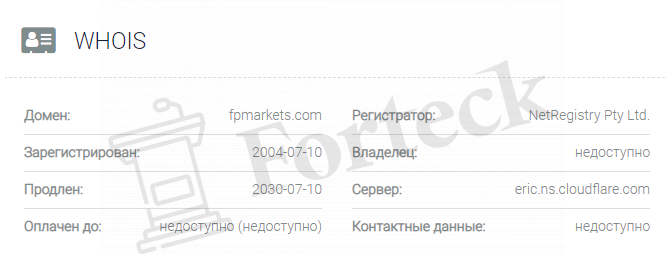 FPmarkets - домен