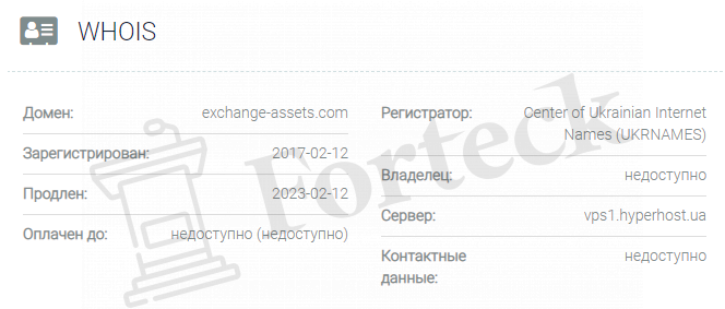 обзор официального сайта Exchange Assets