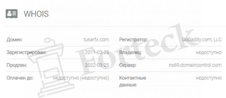 обзор официального сайта Tusar FX