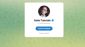 Katie Tutorial (t.me/katietutorialsofficial) мошенники привлекают людей в бинарные опционы!