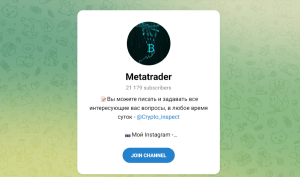 Metatrader (t.me/joinchat/jQS7-BYpZXNhOTBh) обман желающих заработать в ТГ!