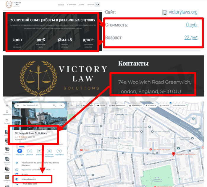 Victory Law Solutions обман