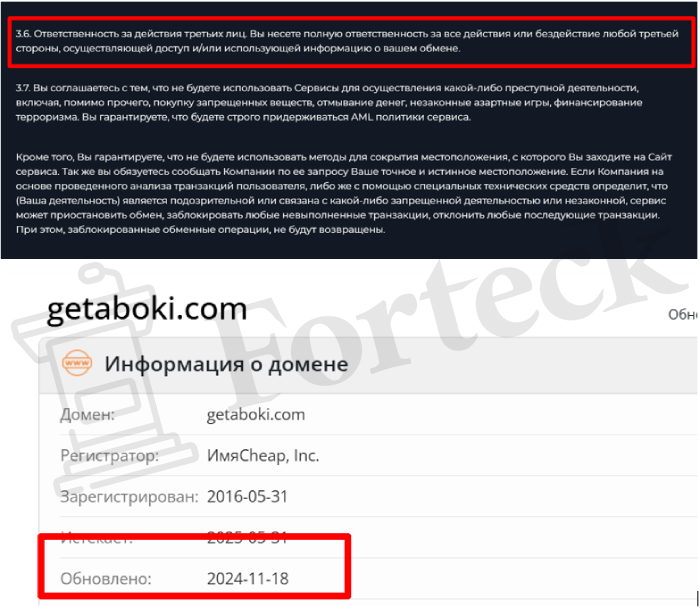 Getaboki. обман