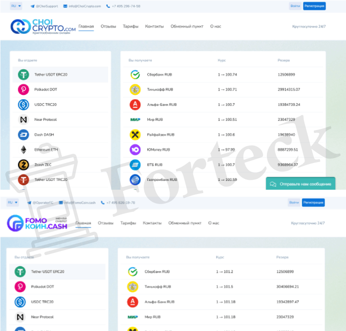 ChoiCrypto.com обман