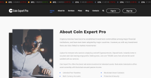 Coinexpertpro (coinexpertpro.net) лжеброкер! Отзыв Forteck