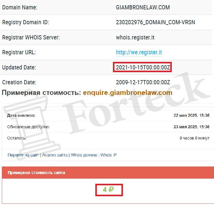 Лжеюрист Giambrone (giambronelaw.com) – гарантируют вам стандартный развод! – 2