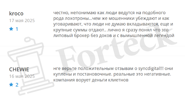 Sync Digital отзывы
