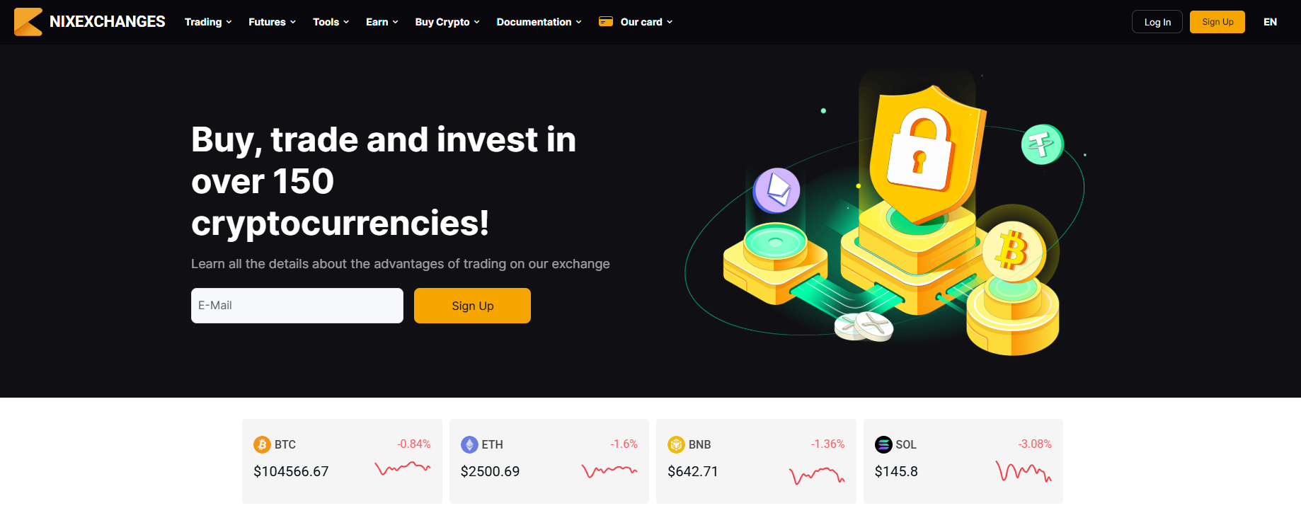Nixexchanges (nixexchanges.com) — очередная фейковая биржа в красивой упаковке! – 1 Nixexchanges (nixexchanges.com) — очередная фейковая биржа в красивой упаковке! – 1
