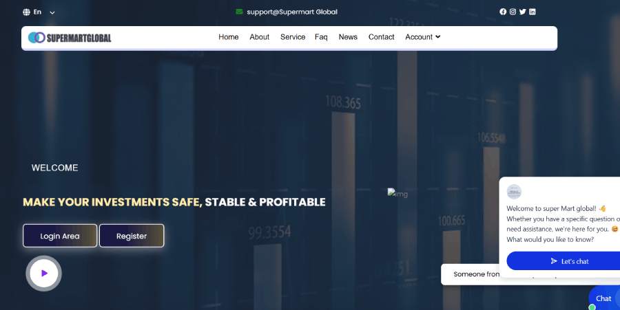 Supermart Global Plc (supermartglobal.com) лжеброкер! Отзыв Forteck – 1
