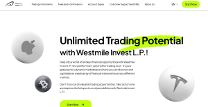 Westmile Invest L.P (westmile.pro) лжеброкер! Отзыв Forteck