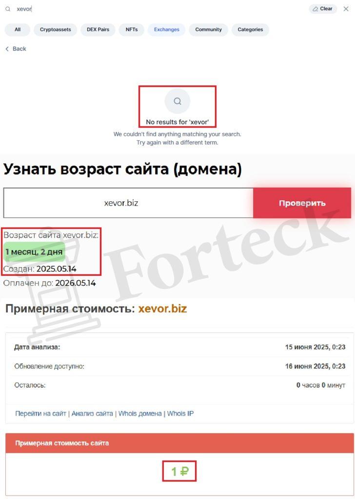 Xevor (xevor.biz) — типичная приманка для доверчивых новичков – 2