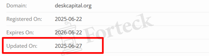 Мошеннический брокер Deskcapital (deskcapital.org) Отзывы и возврат денег! – 2