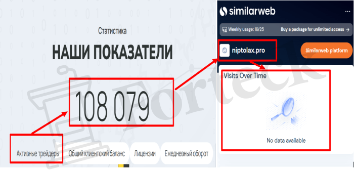 Мошеннический брокер Niptolax (niptolax.pro, nipto-lax.top) Отзывы и возврат денег! – 3