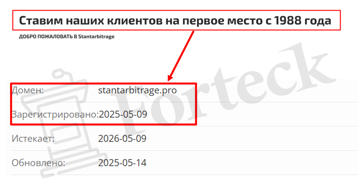 Мошеннический брокер Stantarbitrage (stantarbitrage.pro) Отзывы и возврат денег! – 2