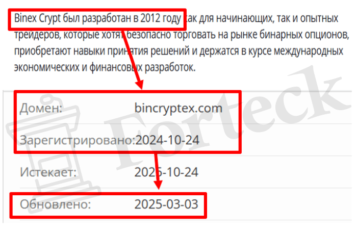 Мошеннический брокер Binex Сrypt (bincryptex.com) Отзывы и возврат денег! – 2