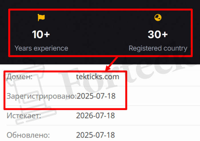Мошеннический брокер TekTicks (tekticks.com) Отзывы и возврат денег! – 2