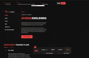 Лжеброкер Athenaxholdings (athenaxholdings.com). Отзывы и возврат денег