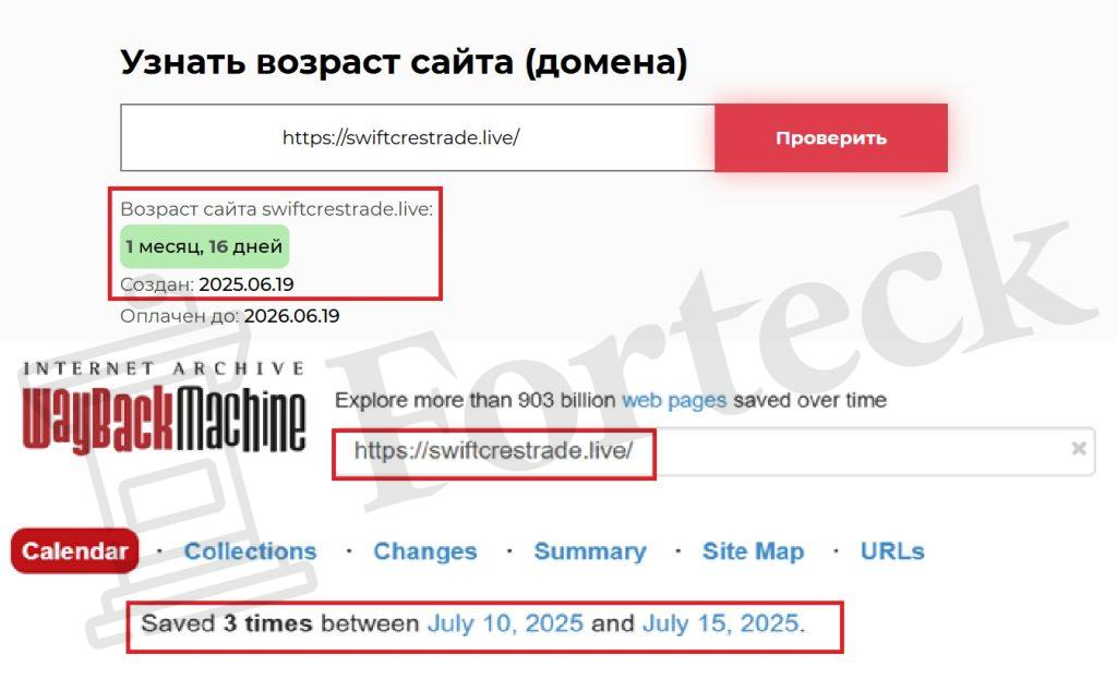 Лжеброкер Swift Crest Trade (swiftcrestrade.live). Отзывы и возврат денег – 2