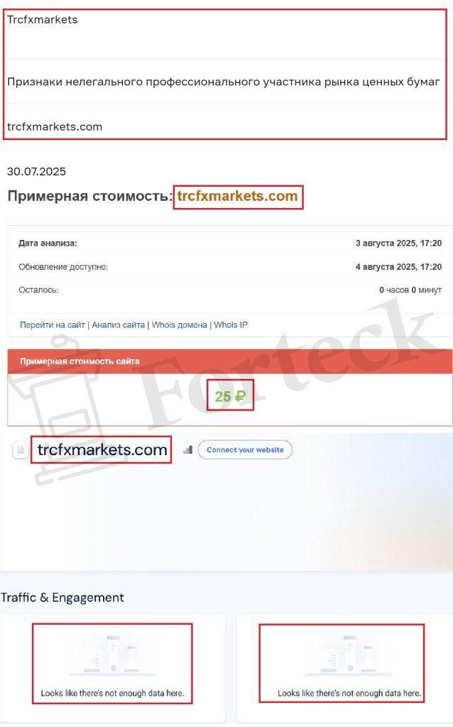Лжеброкер TRCFX (trcfxmarkets.com). Отзывы и возврат денег – 3
