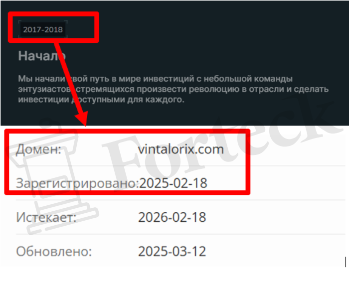 Мошеннический брокер Vintalorix (vintalorix.com) Отзывы и возврат денег! – 2