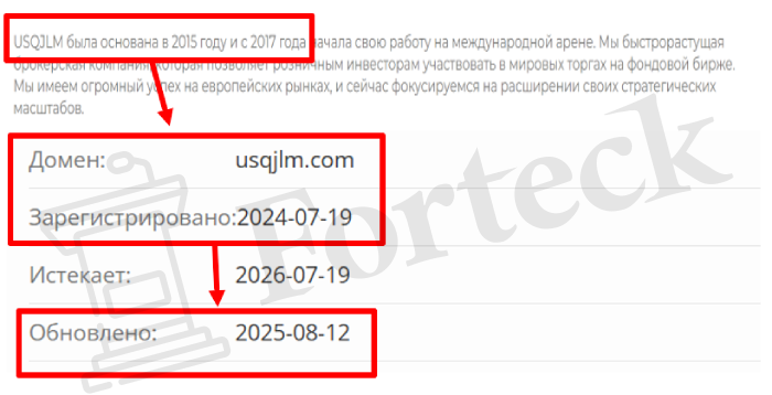 Мошеннический брокер USQJLM (usqjlm.com) Отзывы о возврат денег! – 2