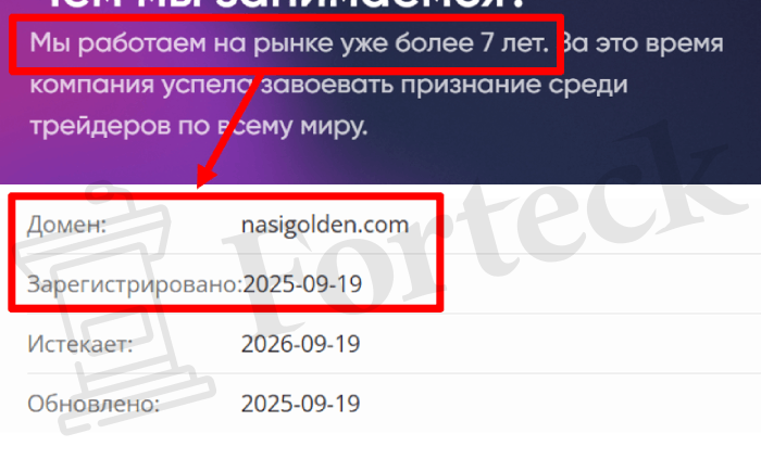 Мошеннический брокер Nasi Golden (nasigolden.com) Отзывы и возврат денег! – 2