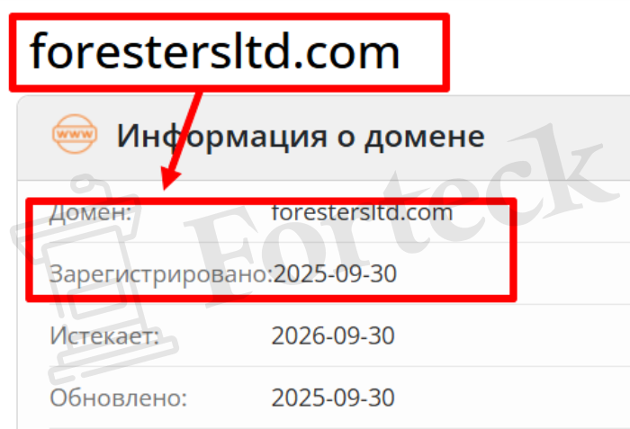 Мошеннический брокер Foresters LTD (forestretched.com) Отзывы и возврат денег! – 2