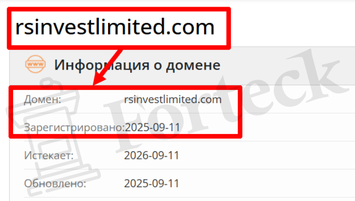 Мошеннический брокер RS Invest (rsinvestlimited.com) Отзывы и возврат денег! – 2