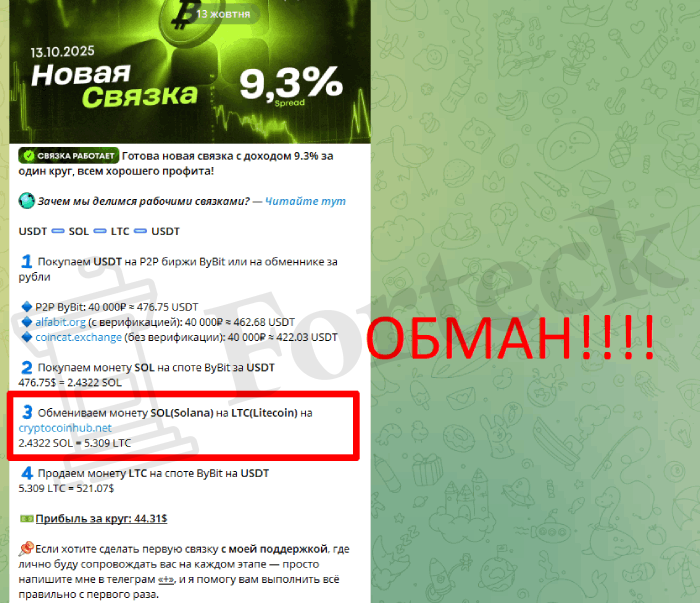 Мошеннический обменник CryptoCoinHub (cryptocoinhub.net) Отзывы и возврат денег! – 6