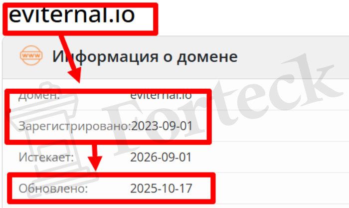 Мошеннический обменник Eviternal (eviternal.io) Отзывы и возврат денег! – 2 Мошеннический обменник Eviternal (eviternal.io) Отзывы и возврат денег! – 2
