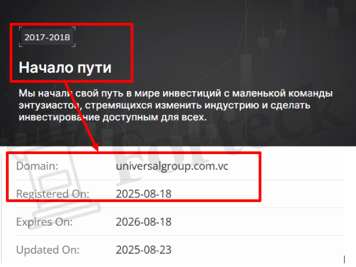 Мошеннический брокер Universal Group (universalgroup.com.vc) Отзывы и возврат денег! – 2 Мошеннический брокер Universal Group (universalgroup.com.vc) Отзывы и возврат денег! – 2