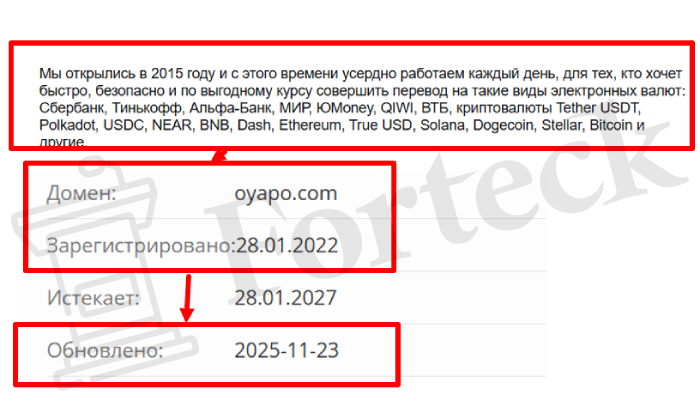 Лжеобменник Oyapo.com (Oyapo.com) Отзывы и возврат денег! – 2 Лжеобменник Oyapo.com (Oyapo.com) Отзывы и возврат денег! – 2